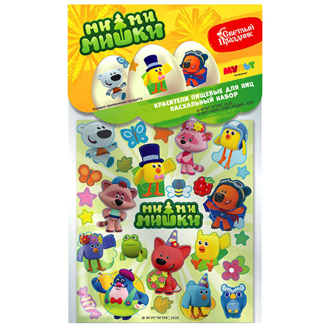 Набор Пасхальный СВЕТЛЫЙ ПРАЗДНИК Мимимишки для семейного тв-ва 1 шт.